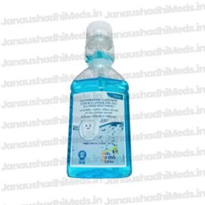 Janaushadhi Chlorhexidine, Sodium Fluoride & Zinc Mouthwash (Sugar Free)