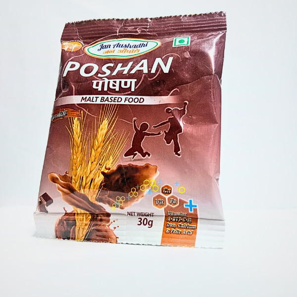 Janaushadhi Poshan Malt Based Food (Cocoa) 30g Sachet